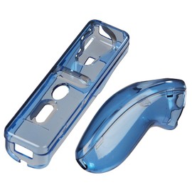 HAMA HARDCASE GEHÄUSE für WII Fernbedienung BLAU NEU