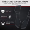 AJT DESIGN Steering Wheel Trim for Toyota Tacoma 2016-2023, Tundra