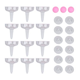 Adult Funny Party Pong Drinking Game 12pcs Plastic Champagne Glasses 3pcs Pong Balls for Home