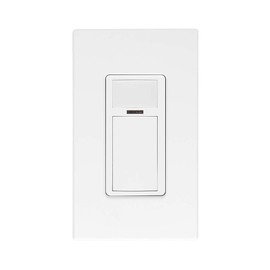 Leviton Smart Wallbox Sensor, PIR 15A Switching, 120-277VAC, App Configurable with The Smart Sensor App, ODS15-IDW, White