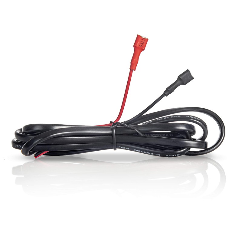 KASSupply 6V/12V Battery Connector Cable, 5 Feet Long, with Red