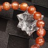 Happiness Stone Luxury Natural Stone Accessory Sunstone Power Stone Bracelet,