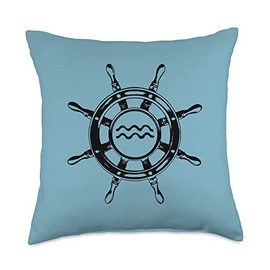 Astrology Horoscope Zodiac Sign Calendar Astrology Horoscope Zodiac Sign Aquarius Throw Pillow, 18x18, Multicolor
