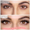 ALICE Cat Eye Lashes D Curl Russian Strip Lashes 17mm