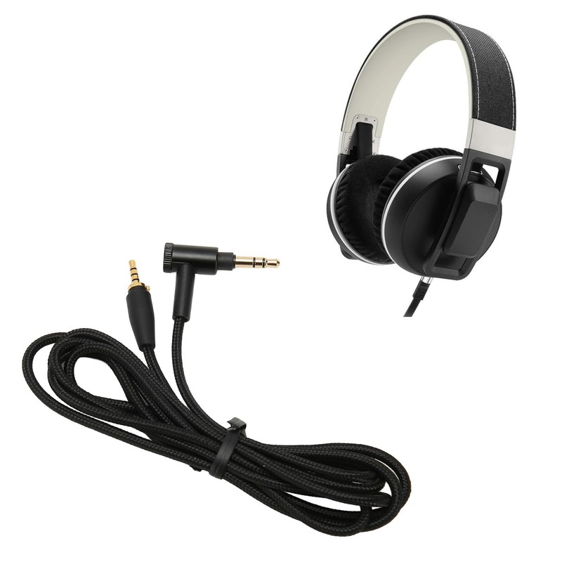 Replacement Audio Headphone Cable for XL 90 Degree Angle Plug