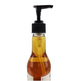 Mini Coffee Syrup Pump Dispenser (6 Pack) – 2cc (½ TSP) Precise Dose – Fits 12.7oz / 375ml Mini Torani, Skinny Syrup Bottles – Leakproof Strong Pump for Coffee, Drinks & Flavoring