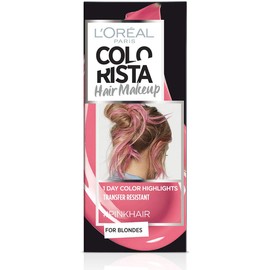 L'OREAL Colouration Temporaire Colouria Hair Makeup Pink Hair
