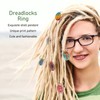 20pcs Shell Dreadlocks Ring DIY Cute Exqusite Hair Braiding Pendant