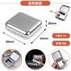 Portable Ashtray, Stainless Steel Butt Holder, Stylish, Small, Portable, Waterproof,