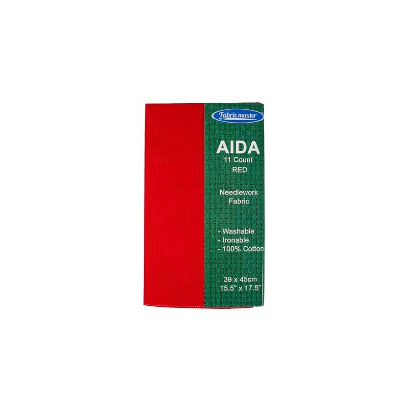 Mouldmaster Aida 11 Count Red 39x45cm