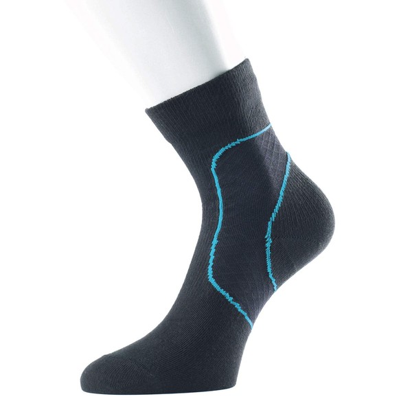 Ultimate Performance Ultimate Compression Support Sock, X-Large, Black/Blue