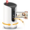 TKENPRO 2K Pet Camera Treat Dispenser, 360°View Dog Camera with