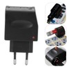 AC/DC-Auto-Netzteil, Universeller 2000-mA-Strom, 100–240 V DC, 12 V, Auto-Zigarettenanzünder-Adapter mit