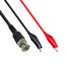 110cm Oscilloscope Probe 2 Alligator Clip Copper BNC Male Plug