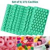 Silicone Gummy Molds Set of 5, Candy Molds Silicone with