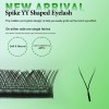Paquete De Extensiones De Pestañas Con Diseño En Y 8-15mm