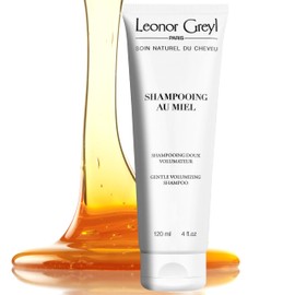 Leonor Greyl Gentle Volumizing Honey Shampoo - Shampooing Au Miel 96% Natural Ingredients, Lavender Honey, French Rose Extracts Build Volume, Flexibility & Shine. 4 fl Oz. Made In France.