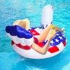 Bheddi American Inflatable Eagle Pool Tube - Inflatable Pool Ring