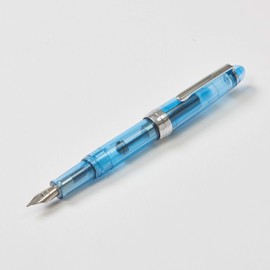 Hmmm!? 641065 Fountain Pen, Fine Point, Fonte, Clear Blue