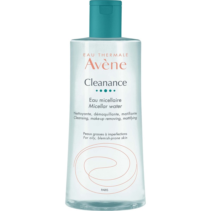 Avène Cleanance Agua Micelar Desmaquillante Piel Grasa 400ml