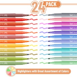 Mr. Pen- Pastel Highlighters, 12 Pack, Assorted Colors, Fast Dry, Highlighter Pastel, Set, Bible Journaling Highlighter, Marker, Colored School Supplies