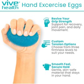 Huevos de Ejercicio de Mano Vive (4)