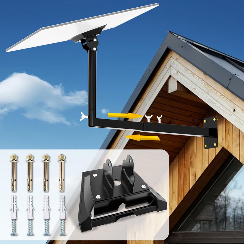 Adjustable Starlink Gen 3 Roof Ridge Mount, Ybervont Starlink Mounting