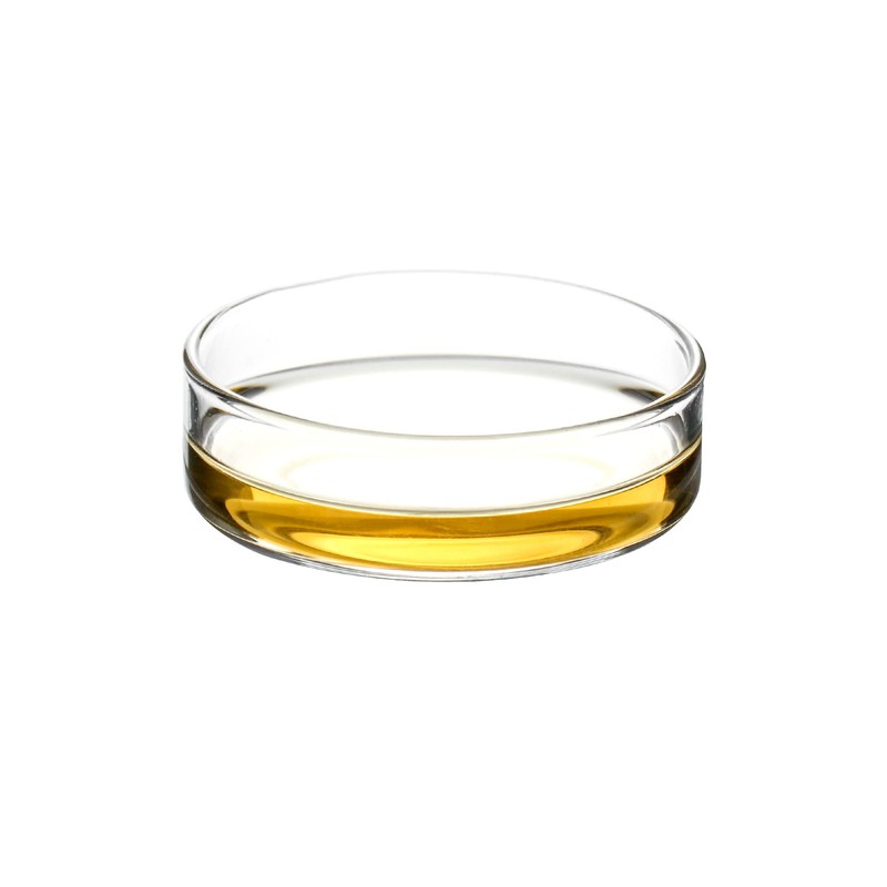 QWORK Glass Petri Dish Petri Plates with Lid, Thicken, 60mm