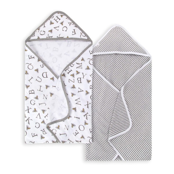 Burt's Bees Baby - Toallas con Capucha, Rizo de Punto