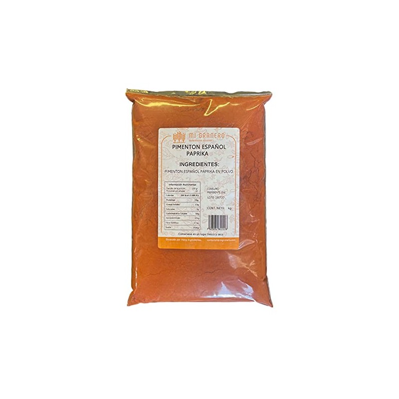 PAPRIKA PIMENTON ESPAÑOL 250 GRAMOS