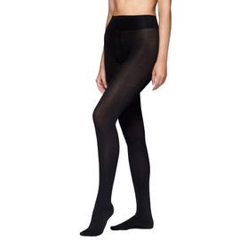 Vogue Conscious Opaque 80 Denier Matte Tights Women 1 Piece, Black (1210 Black)