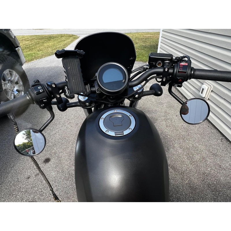Rebel CMX500 2025 Motorcycle Rearview Mirror Down Bracket Handlebar Rear