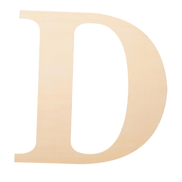 Operitacx DIY Wood Letter d Giant Decorative Letters Big Cardboard