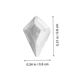 Baluue Flatback Nail Charms Rhinestones for Manicure Multi-Shape Nail Gems for DIY Art and DIY