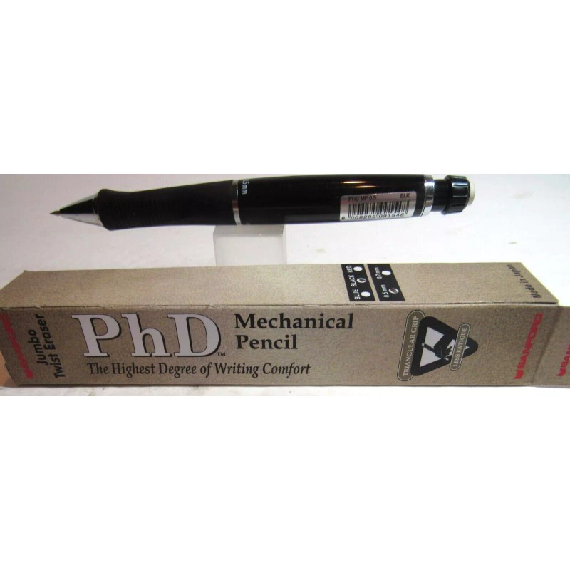Paper Mate Sanford/Paper Mate PhD Fat Mechanical Pencils .7mm, BLACK,