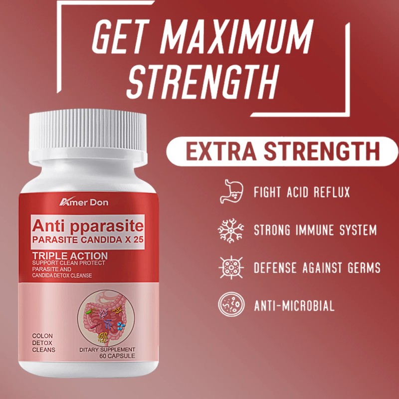 Amer Don Candida Cleanse Albicans & Detox Yeast Support Complex