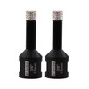 DT-DIATOOL Daimond Core Drill Bit 3/8 Inch 2pcs Vaccum Brazed