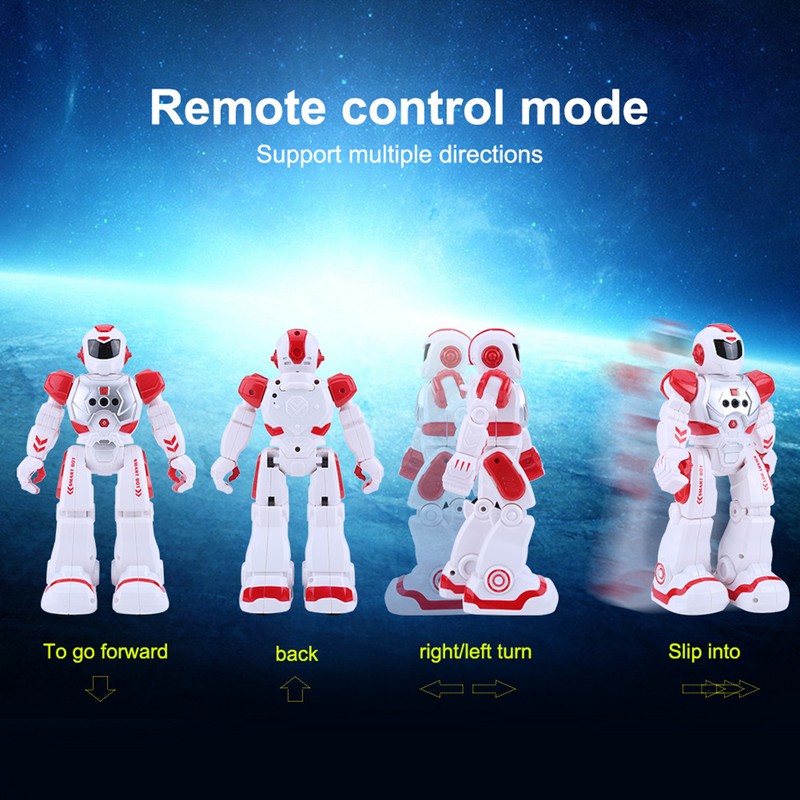 Kid Remote Control Intelligent Robot Gesture Sensor Singing Dancing Educational