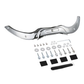 XFMT Windshield Windscreen Trim Kit For Harley Touring Road Glide FLTR 2004-2013 (Chrome)