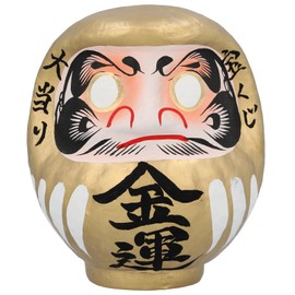 Takasaki Daruma No. 3 Daruma Takasaki Daruma Dharma Praying Shrine Golden Gold (Lottery Hit (Money Luck))