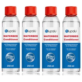 blupalu Water Bed Conditioner 4 x 250 ml with Bubble Stop