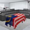 Malaysia Malaysians Flag Tablecloth,Rectangular Tablecloth Fade-Resistant Washable National Flag Tablecloth,