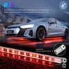 Nilight 4Pcs Aluminum Underglow Neon Accent Strip Lights 396 LEDs