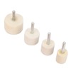 5 Set of Cerium Oxide Powder 4Pcs Wool Felt Polishing
