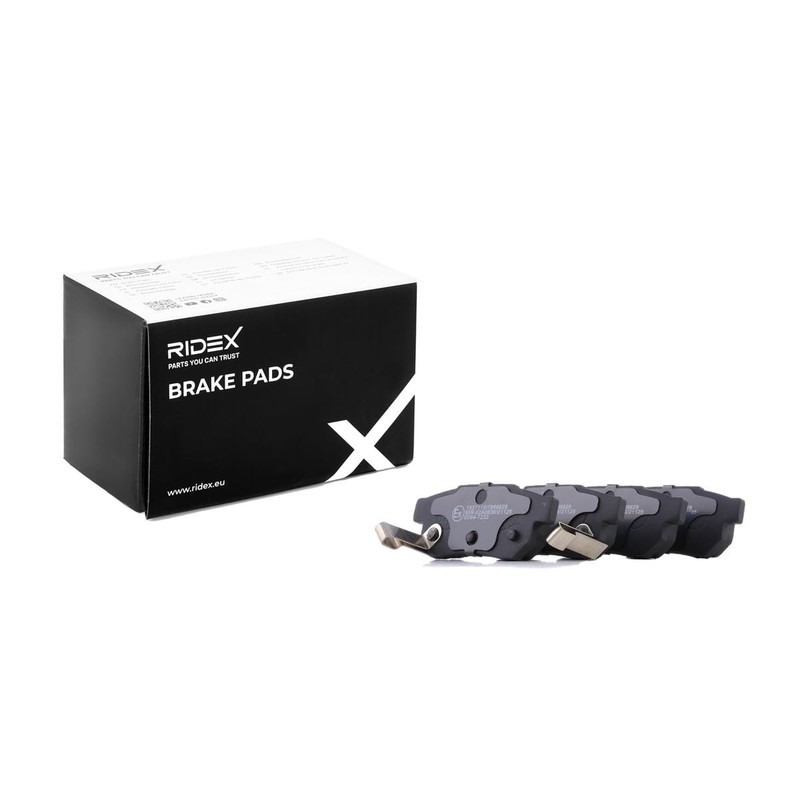 RIDEX Brake Pad Set Brake Blocks Brake Stones Set Rear