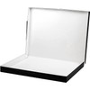 Lineco 16x20 Black Clamshell Archival Folio Storage Box, 1.75" Deep.
