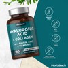 Hyaluronic Acid Supplement with Collagen | 180 Capsules | High