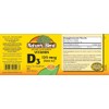 Nature's Blend VITAMIN D3 125 MCG (5000 IU) EASY-to-SWALLOW, 100