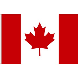 Flagge von Kanada, Premium-Qualität, große Größe 150 x 90 cm.