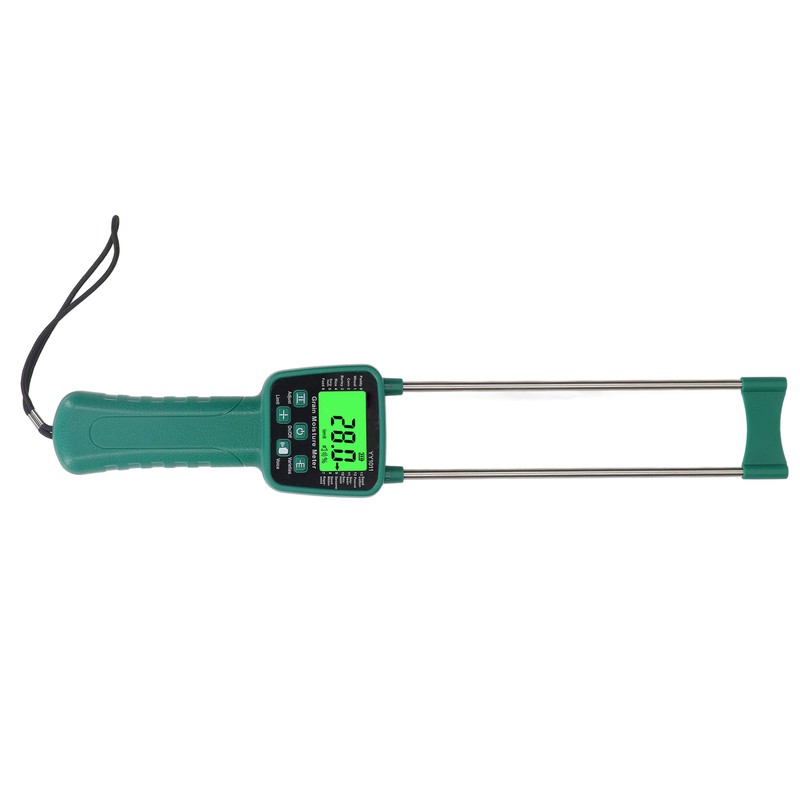 Hay Moisture Meter Wheat Soybean Grain Moisture Tester LCD Display